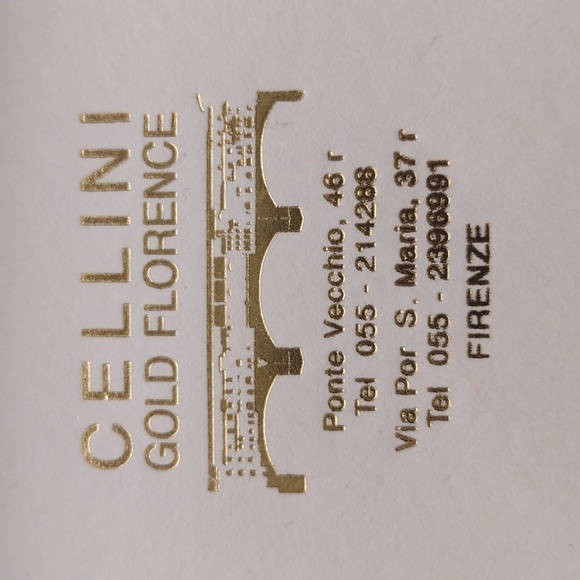 10K solid gold bracelet from Italy, new in box - Picture 11 of 16